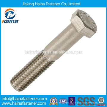 Fabriqué en Chine en acier inoxydable plat BSW ANSI B18.2.1 HEX Bolt